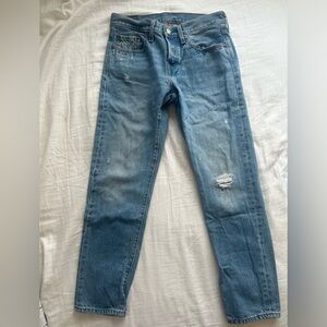 levi’s 501 women’s jeans with star pockets